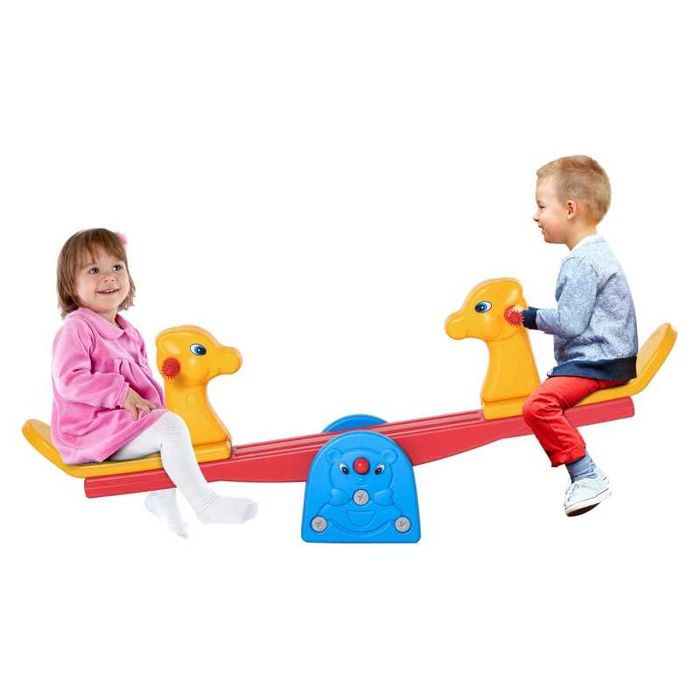 Baloiço Infantil em Forma de Girafa para Interior e Exterior (NOVO)