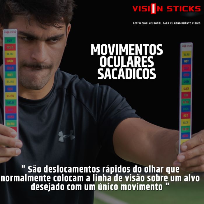 Vision Sticks - Ativação Neuronal para o Rendimento Físico - NOVO