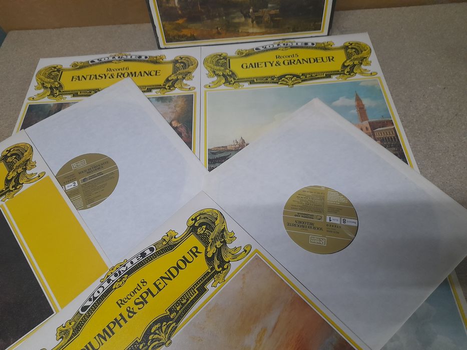 Colecção de discos de música clássica