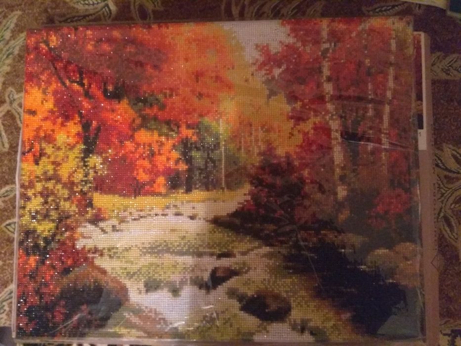 Продам картину алмазная вышивка/мозаика (Готова)