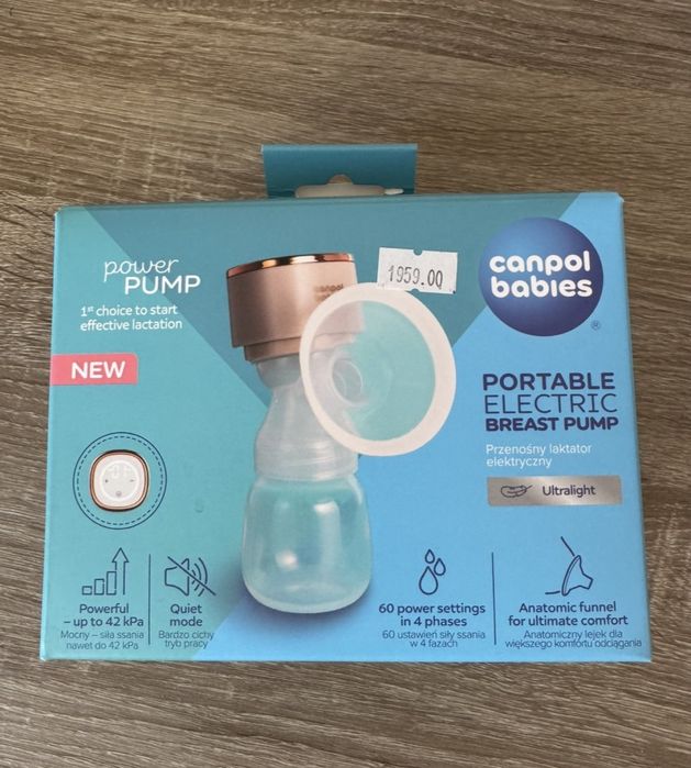 Портативний молоковідсмоктувач Canpol power pump