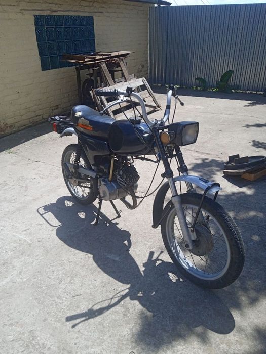 Мопед Карпати на ходу