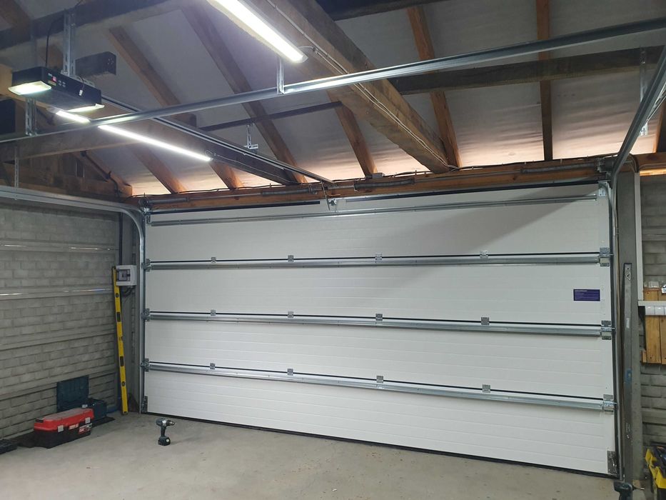 Brama Garażowa Antracyt 500x225