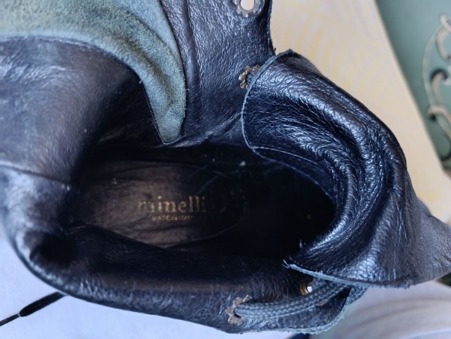 Ботинки  шкіряні.