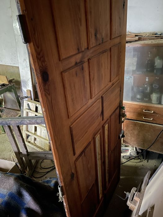 Drzwi z litego drewna