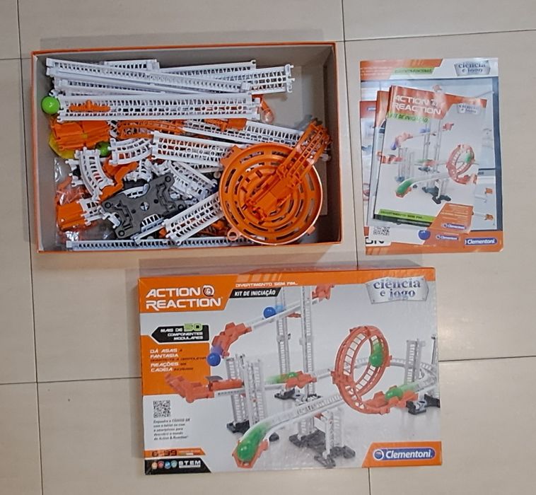 Action & Reaction: Kit de Iniciação - Clementoni