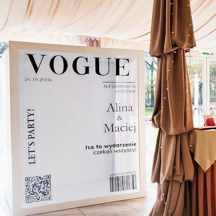Photobox Fotobox Fotogazeta Fotobudka Wesele Urodziny Vouge
