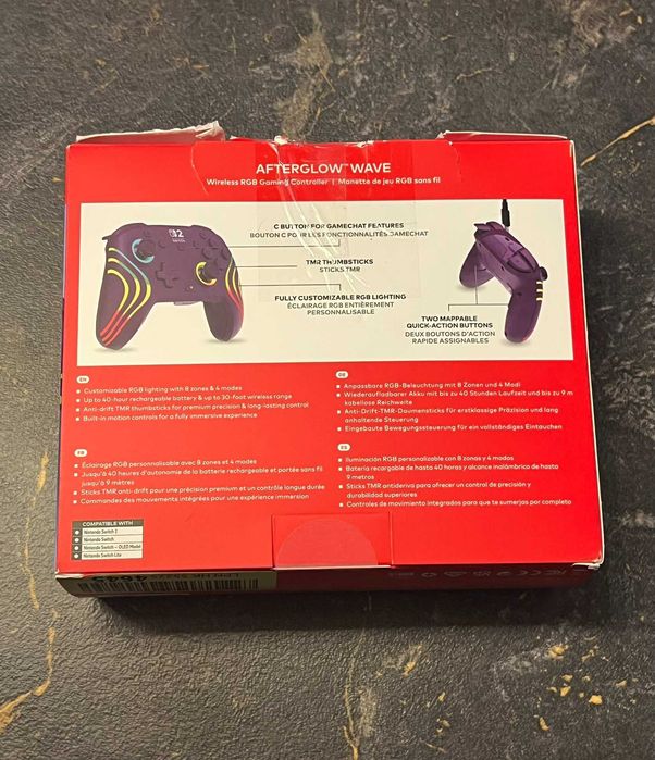 Kontroler Bezprzewodowy Pad Nintendo Switch 2 Turtle Beach TMR RGB Violet