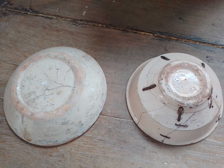 2 pratos ratinhos muito antigos