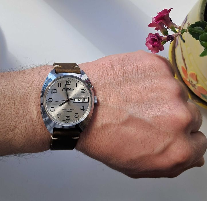 Механічний годинник Победа краб