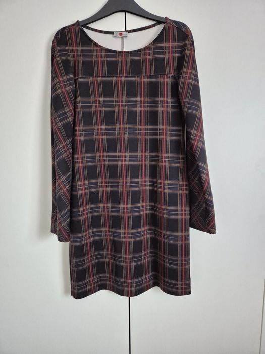 Tunika w kratkę .