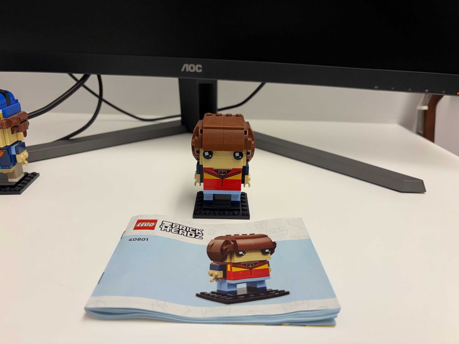 Lego Figuras de Mike, Dustin, Lucas e Will- Stranger Things