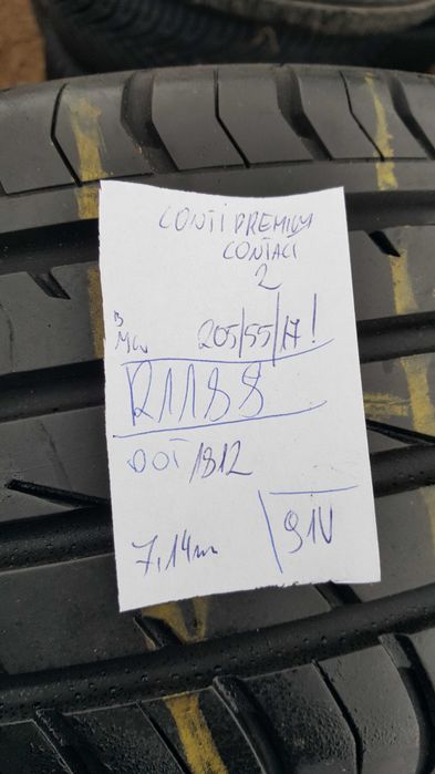 Continental 205/55 r17 Conti Premium Contact 2 /// 7,15mm!!!