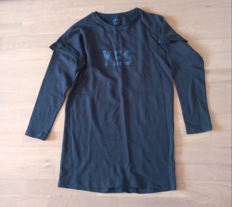 Платье двунитка девочке осень зима 134р Happy kids