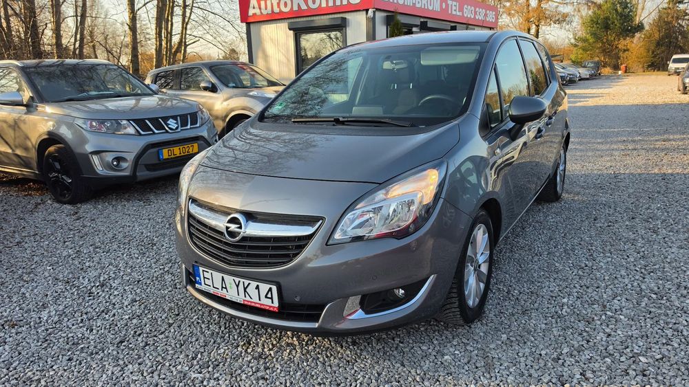 Opel Meriva Zarejestrowany Klima Automat Alu Serwis Ładny!!!