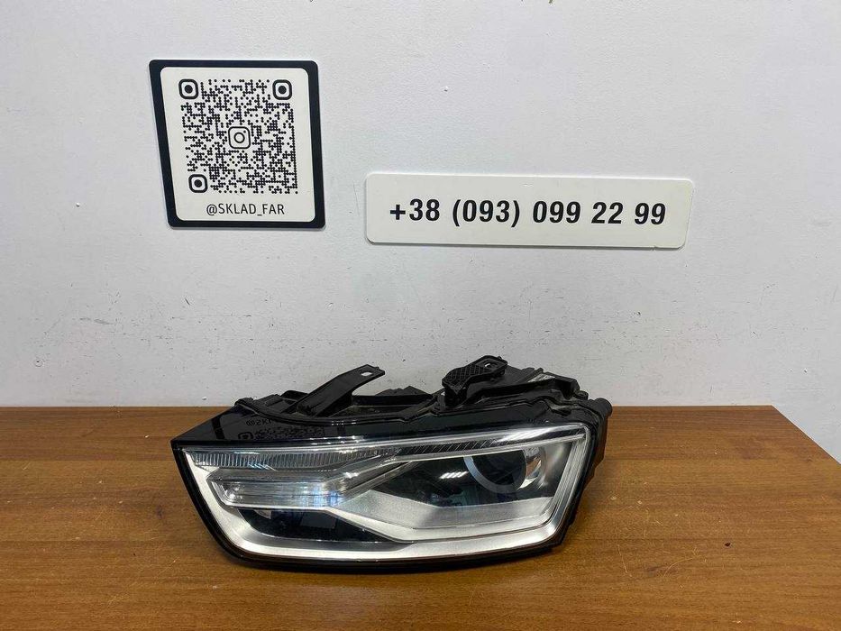 Фара ліва Audi Q3 8u xenon рест 2014-2019 Фари на Ауді Ку3 8ю ксенон оригінал БУ Європа - Гарантія 3 місяці, trade in, встановлення