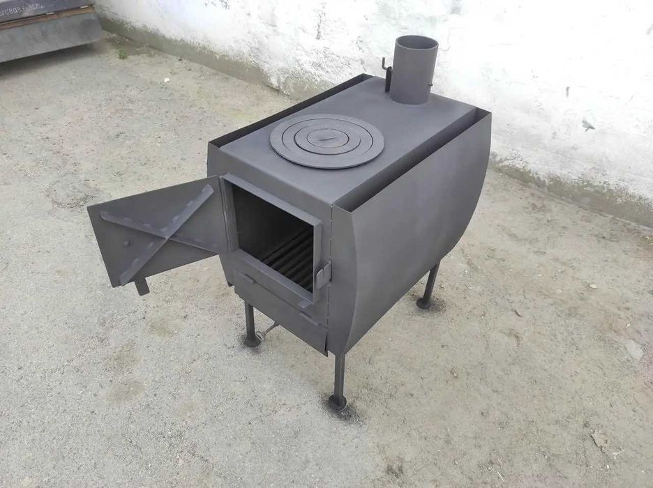 Буржуйка, Булер'ян, Печь, Булерьян с варочной плитой, на 90м3