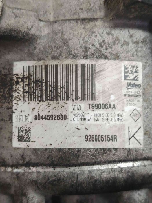 Compressor AC DACIA Duster (HM_)