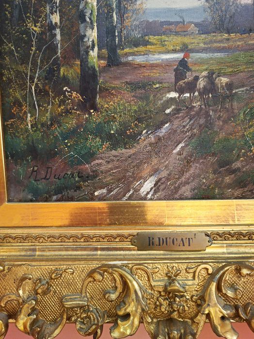 Francuski malarz XIX wieku