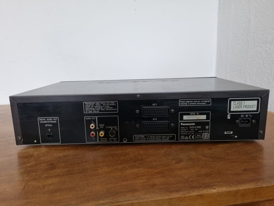 Panasonic DVD A160E Japan