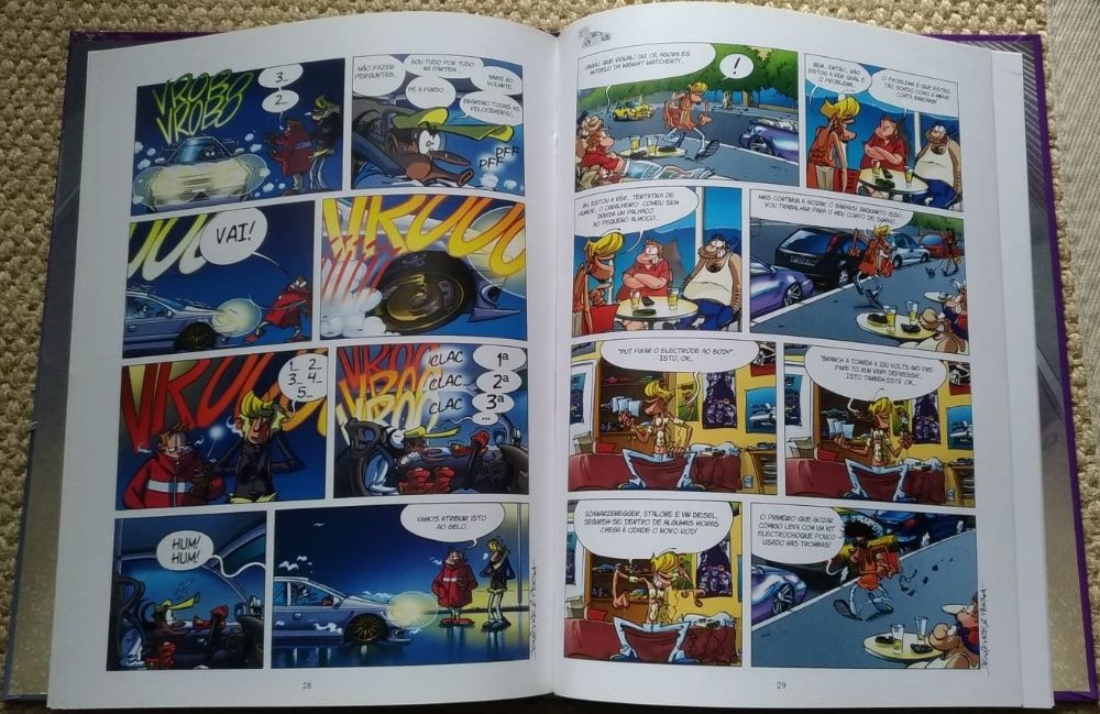 Tuning Maniacs - Livro Banda Desenhada