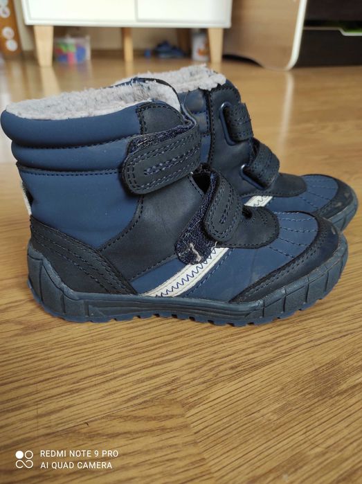 Kozaki ocieplane chłopiece