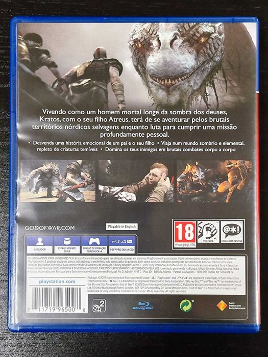 Jogo God of War - PS4
