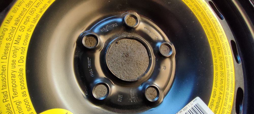 Koło dojazdowe 5x112 r16