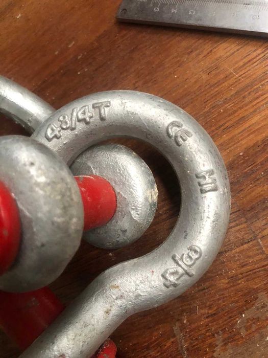 Скоба такелажная омегообразная WILL 43/4Т, 3/4"