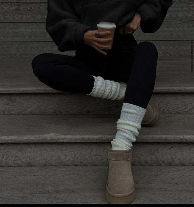 Теплі нові панчохи чулки гетри заколінки