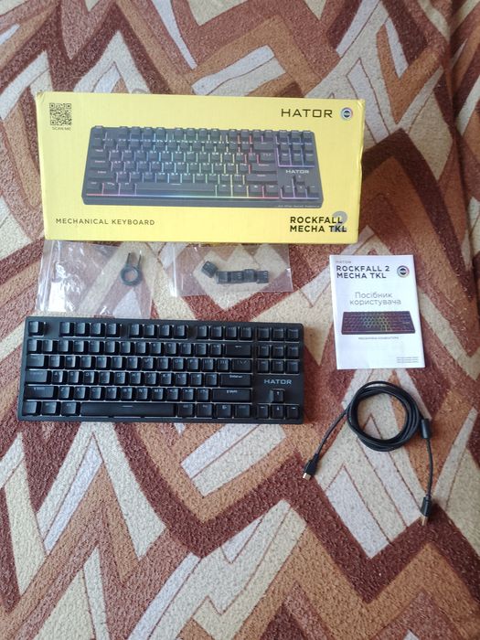 HATOR Rockfall 2 Mecha TKL Orange Switch