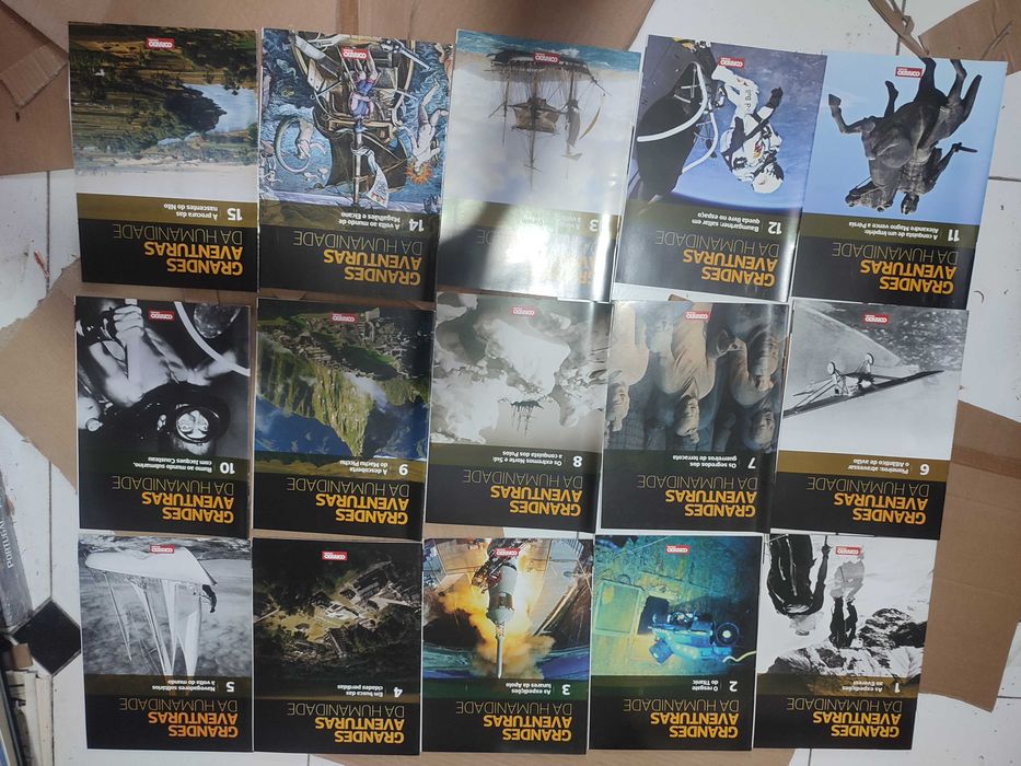 Missões Impossiveis + Grandes Aventuras da Humanidade - 30 Vols