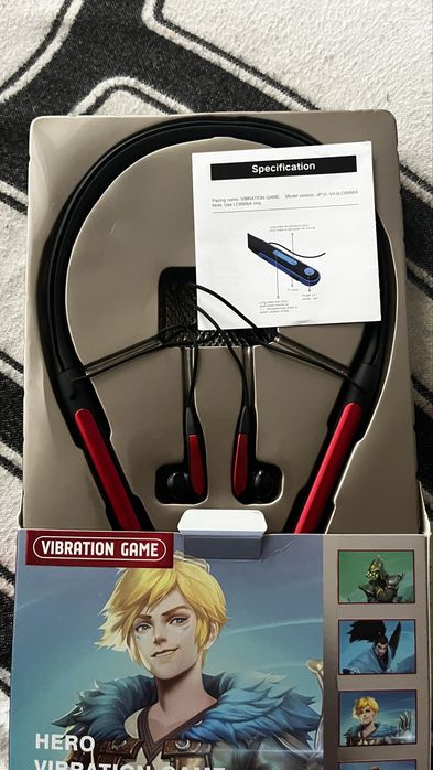 JP12 Bluetooth Headphones Vibration Game – Brand New in Box64171738181377122