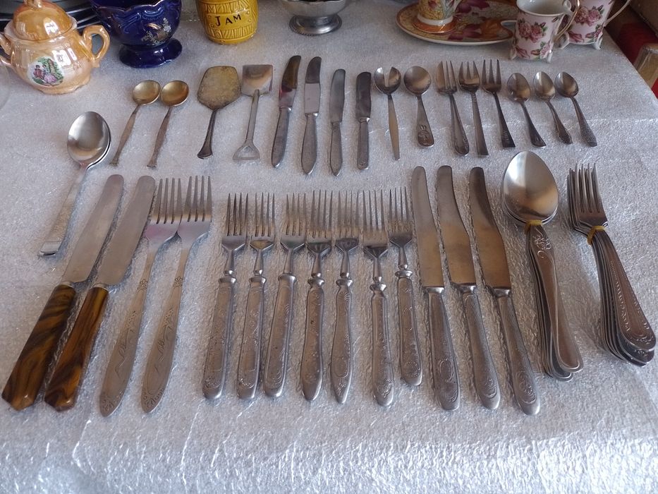 Вилки, ложки, ножі СССР