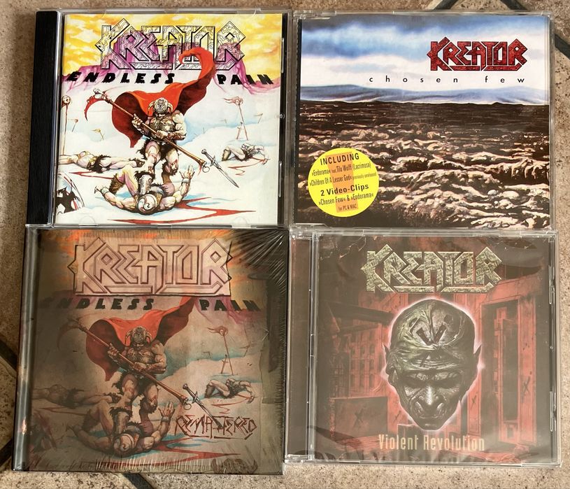 Kreator - Endless Pain, Violent, Hate Über Alles, Krushers, Chosen Few