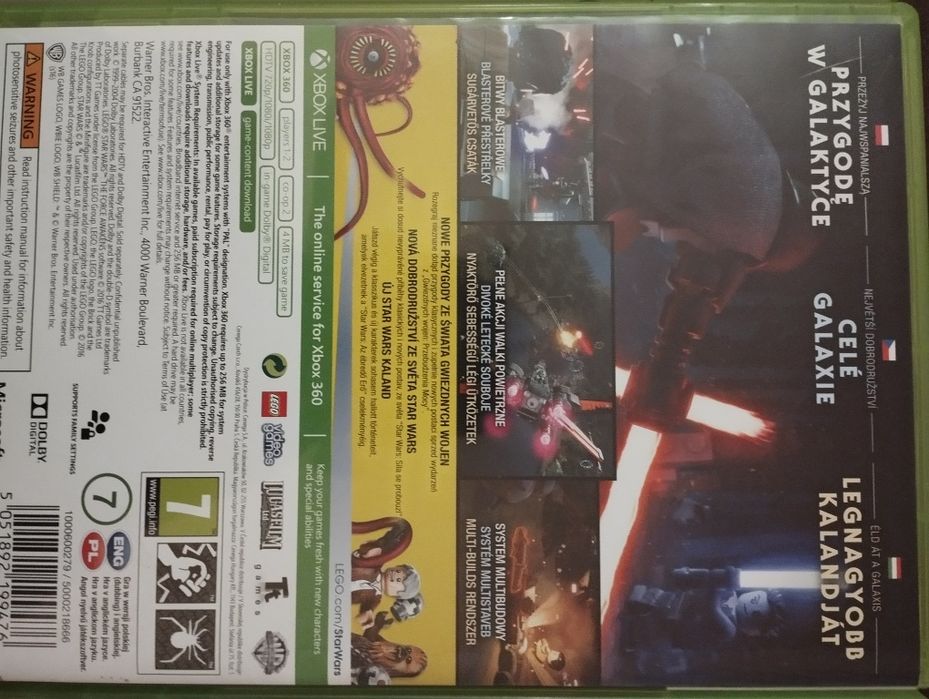 LEGO Jurassic World / LEGO przebudzenie mocy /FIFA 17 xbox360