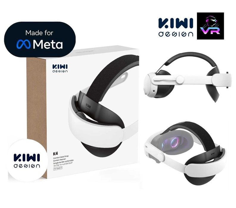 ‼️ TOP Кріплення KIWI Design K4 Elite Strap Meta Quest 3, 3S Oculus