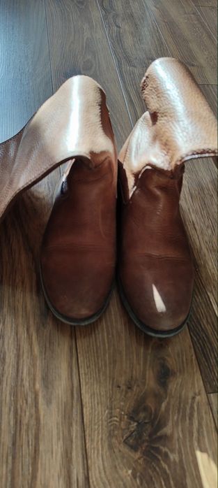 Buty Kozaki damskie Tommy Hilfiger skórzane 37.