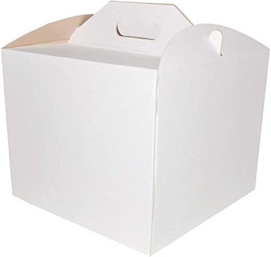 opakowanie karton pudełko na tort 28,5x28,5x15cm