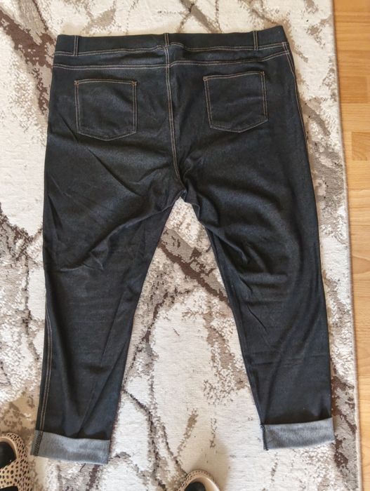 Legginsy Damskie o wyglądzie dżinsów Bonprix