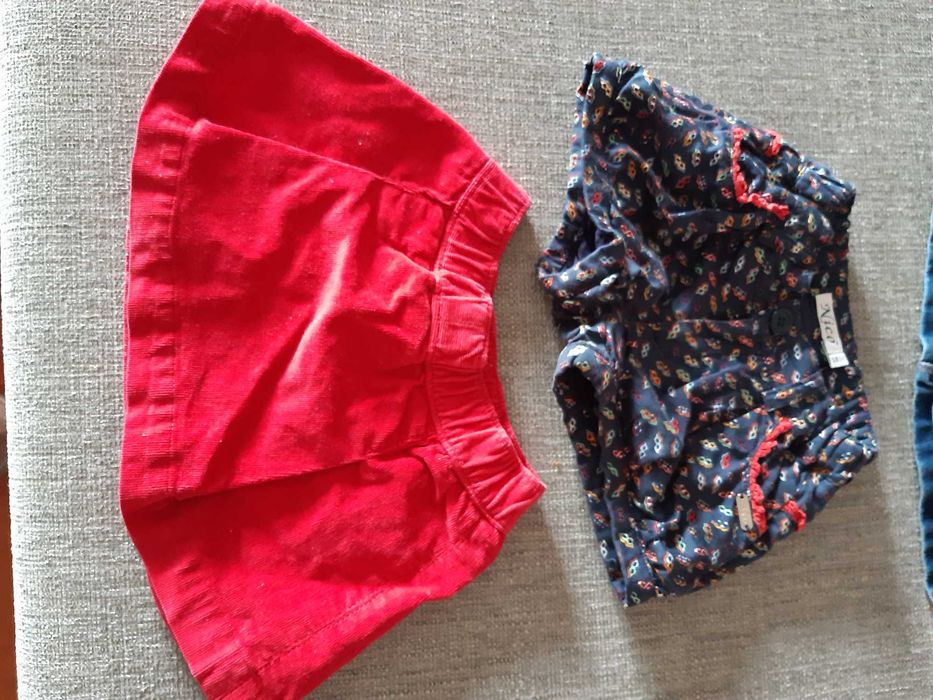 Roupa Baby girl: Saias e mais