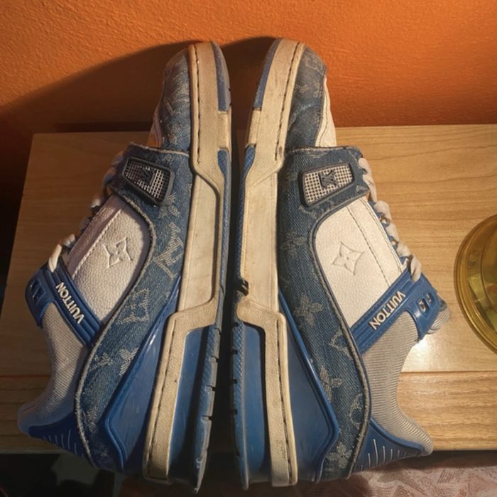 Tenis Louis Vuitton LV Azuis Escuros