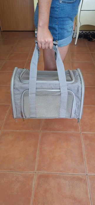 Bolsa de transporte cães e gatos