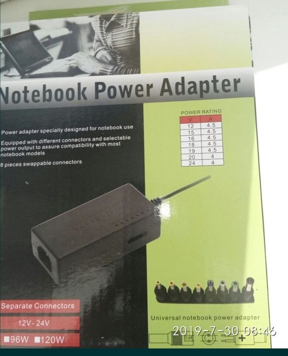 зарядка адаптер  блок для ноутбука acer samsung sony asus toshiba del