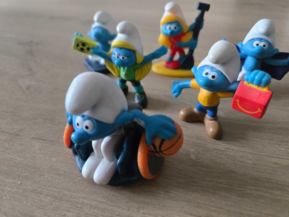 Smerfy - 6 figurek - McDonald's
