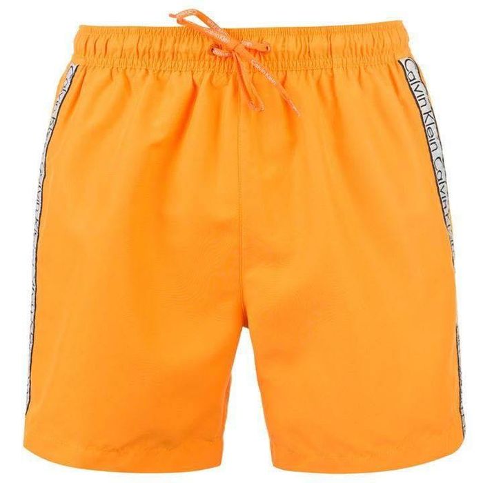 Помаранчеві плавальні шорти Calvin Klein розмір S