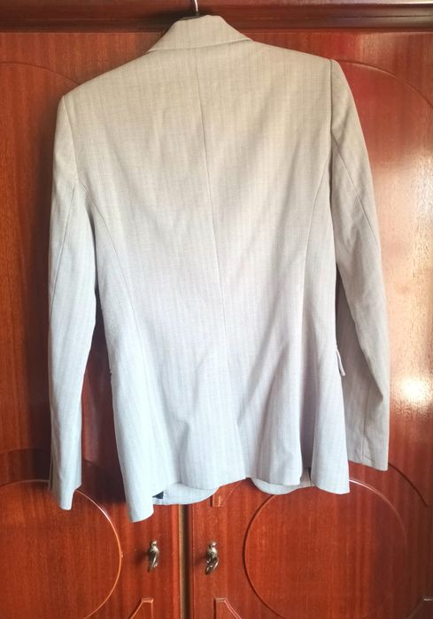 Blazer cinzento mango