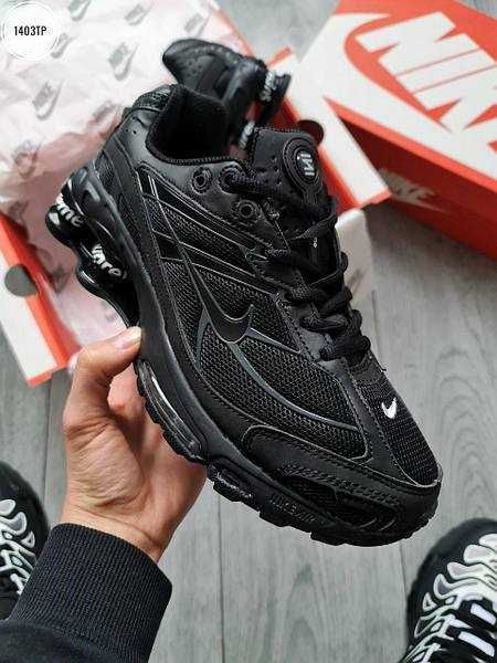 (БЕЗ ПЕРЕДОПЛАТИ)Nike x Supreme Shox Ride 2 найк супрім шокс чорні