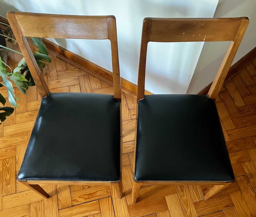 Conjunto de 2 Cadeiras Olaio vintage restauradas midcentury modern