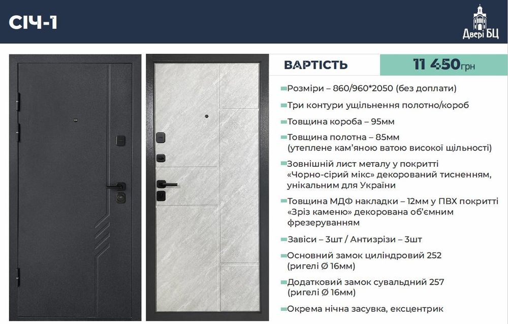 Двері в квартиру та будинок Розпродаж
